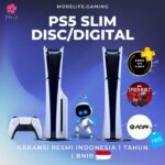 PS5 Slim Digital Edition, Garansi resmi Indonesia, Bonus 400 Games